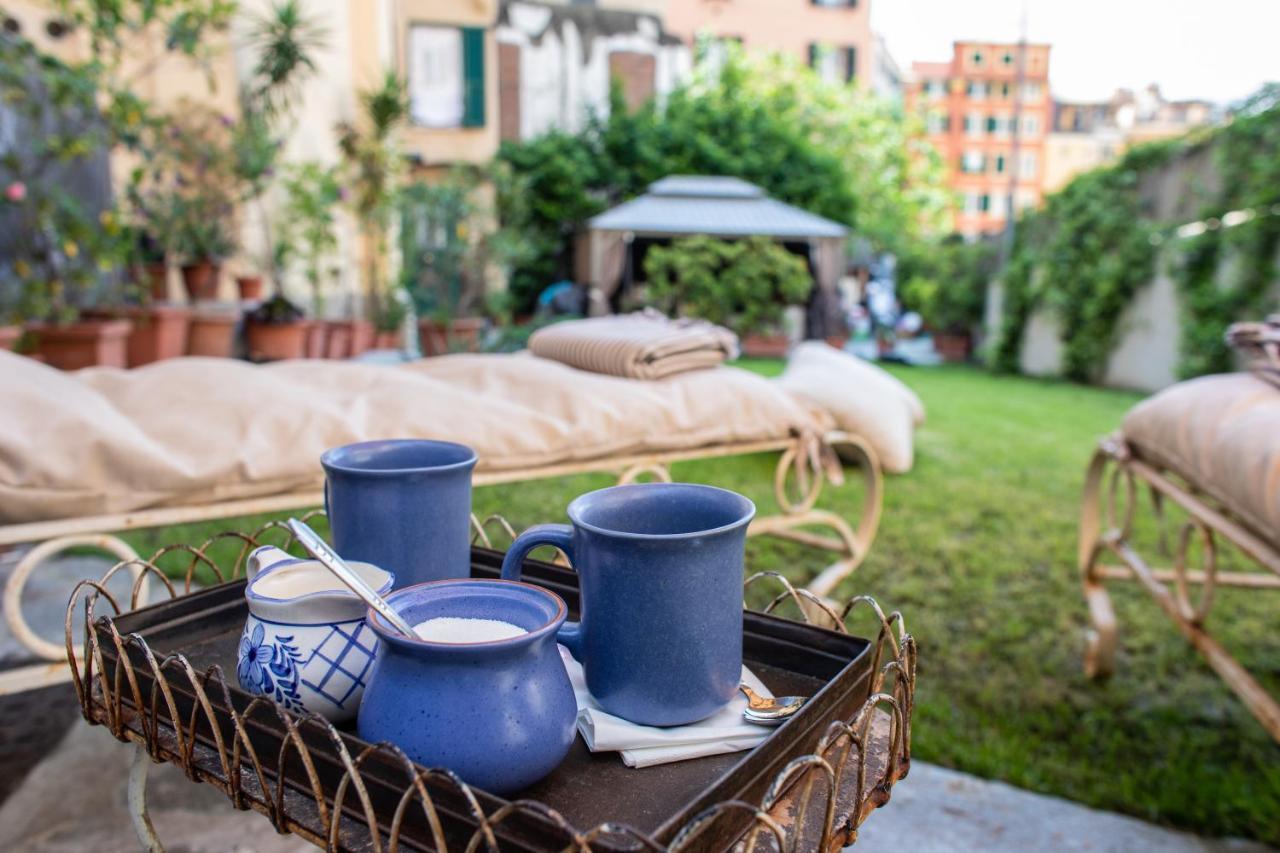 Giardino In Centro Storico -Appartamento Con Giardino, Genova Centro Storico, Acquario المظهر الخارجي الصورة